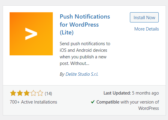 Push Notifications for WordPress
